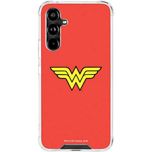 DC Comics Wonder Woman Classic Logo Galaxy A54 5G Clear Case