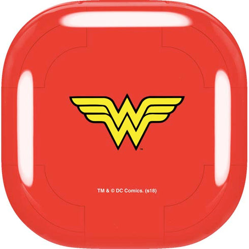 DC Comics Wonder Woman Classic Logo Galaxy Buds Live Skin