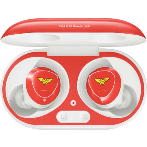 DC Comics Wonder Woman Classic Logo Galaxy Buds Plus Skin