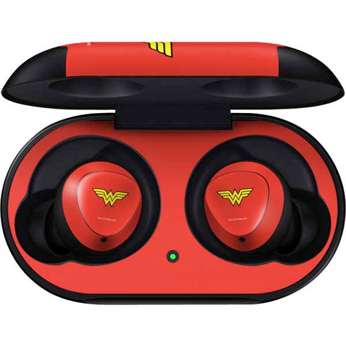 DC Comics Wonder Woman Classic Logo Galaxy Buds Skin