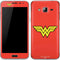 DC Comics Wonder Woman Classic Logo Galaxy J3 Skin