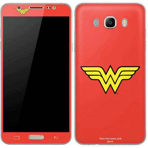 DC Comics Wonder Woman Classic Logo Galaxy J7 Skin