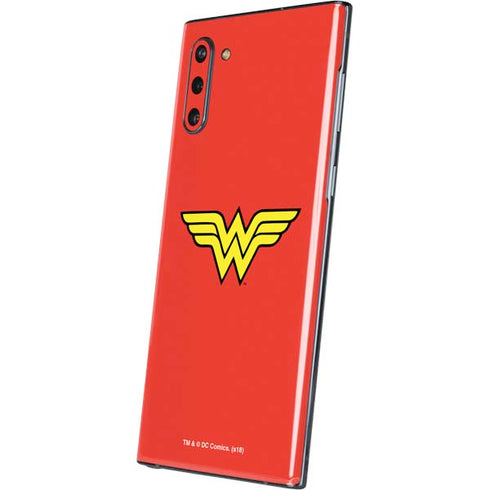 DC Comics Wonder Woman Classic Logo Galaxy Note 10 Skin