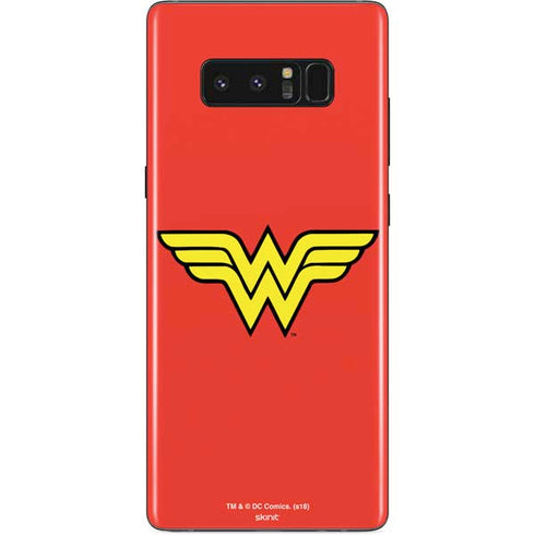 DC Comics Wonder Woman Classic Logo Galaxy Note 8 Skin