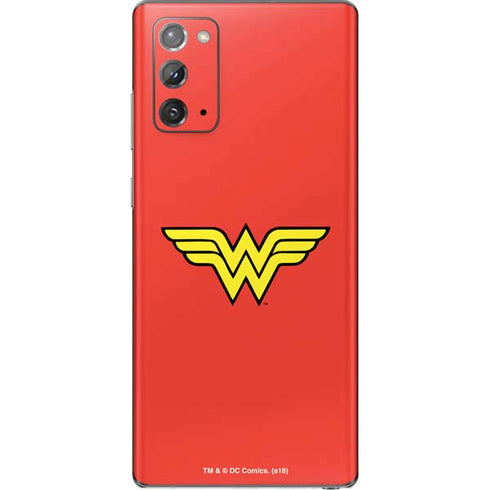 DC Comics Wonder Woman Classic Logo Galaxy Note20 5G Skin