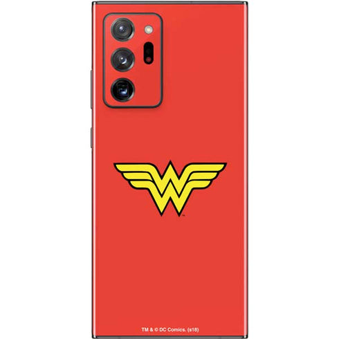 DC Comics Wonder Woman Classic Logo Galaxy Note20 Ultra 5G Skin
