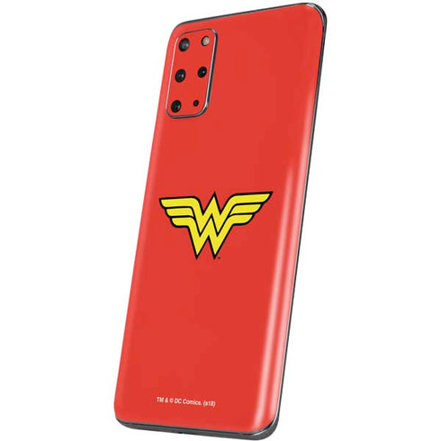 DC Comics Wonder Woman Classic Logo Galaxy S20 Plus Skin