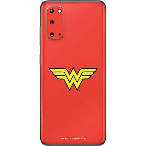 DC Comics Wonder Woman Classic Logo Galaxy S20 Skin