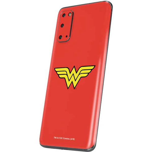 DC Comics Wonder Woman Classic Logo Galaxy S20 Skin