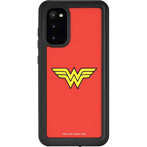 DC Comics Wonder Woman Classic Logo Galaxy S20 Waterproof Case