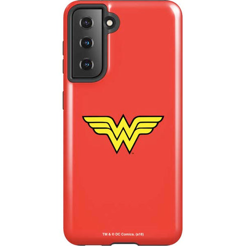 DC Comics Wonder Woman Classic Logo Galaxy S21 5G Pro Case