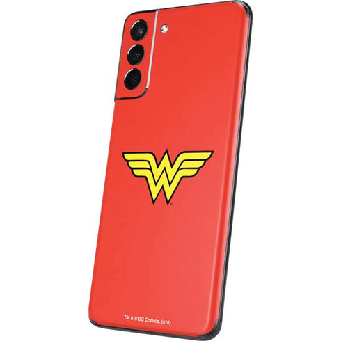 DC Comics Wonder Woman Classic Logo Galaxy S21 5G Skin