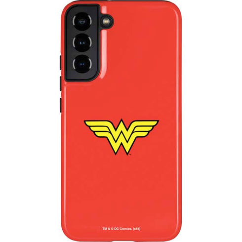 DC Comics Wonder Woman Classic Logo Galaxy S22 Plus Pro Case