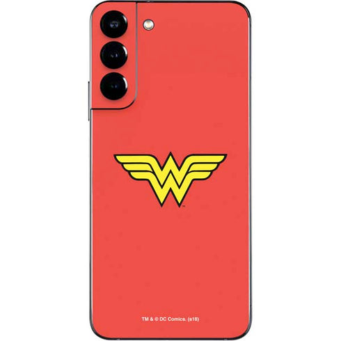 DC Comics Wonder Woman Classic Logo Galaxy S22 Plus Skin