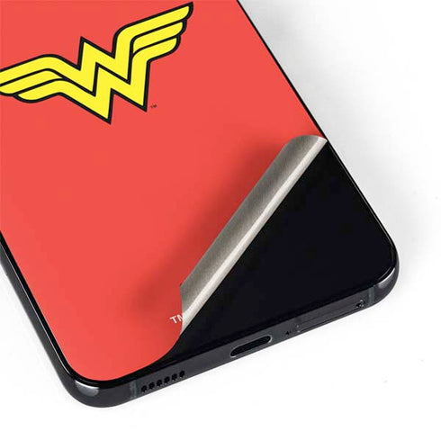 DC Comics Wonder Woman Classic Logo Galaxy S22 Plus Skin
