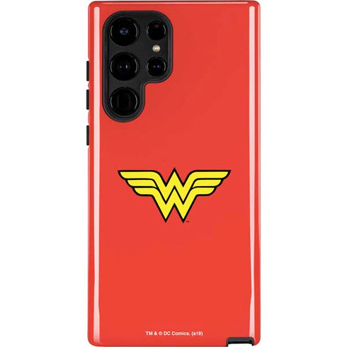 DC Comics Wonder Woman Classic Logo Galaxy S22 Ultra Pro Case