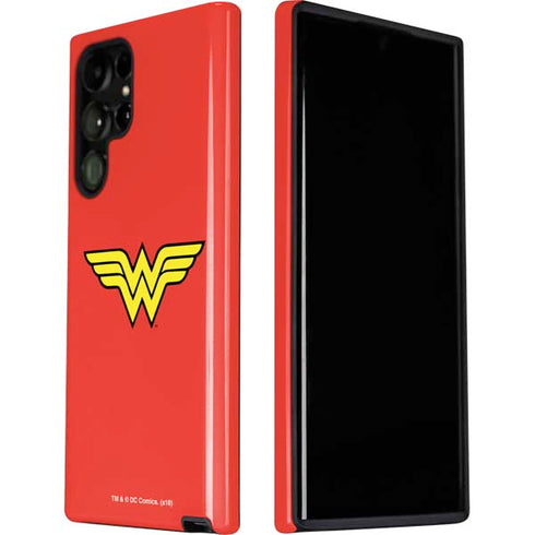 DC Comics Wonder Woman Classic Logo Galaxy S22 Ultra Pro Case