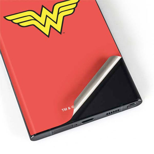 DC Comics Wonder Woman Classic Logo Galaxy S22 Ultra Skin