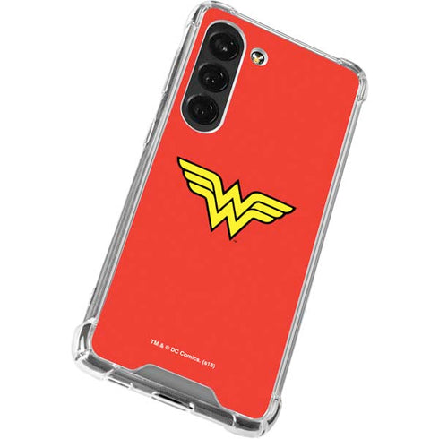 DC Comics Wonder Woman Classic Logo Galaxy S23 Clear Case
