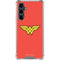 DC Comics Wonder Woman Classic Logo Galaxy S23 FE Clear Case