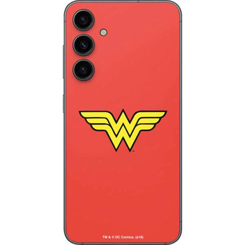 DC Comics Wonder Woman Classic Logo Galaxy S23 FE Skin