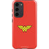 DC Comics Wonder Woman Classic Logo Galaxy S23 Plus Pro Case