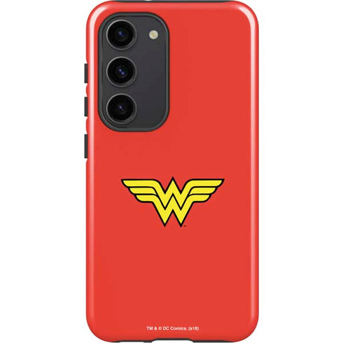 DC Comics Wonder Woman Classic Logo Galaxy S23 Pro Case