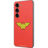 DC Comics Wonder Woman Classic Logo Galaxy S23 Skin