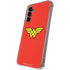 DC Comics Wonder Woman Classic Logo Galaxy S24 Plus Clear Case