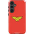 DC Comics Wonder Woman Classic Logo Galaxy S24 Plus Impact Case