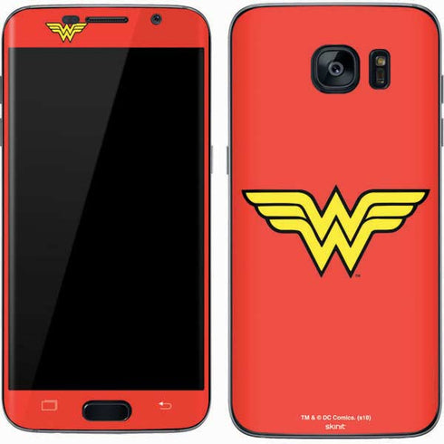 DC Comics Wonder Woman Classic Logo Galaxy S7 Skin