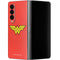 DC Comics Wonder Woman Classic Logo Galaxy Z Fold4 5G Skin