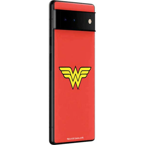 DC Comics Wonder Woman Classic Logo Google Pixel 6 Pro Skin