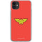 DC Comics Wonder Woman Classic Logo iPhone 11 Clear Case