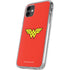 DC Comics Wonder Woman Classic Logo iPhone 11 Clear Case