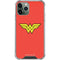DC Comics Wonder Woman Classic Logo iPhone 11 Pro Max Clear Case