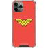 DC Comics Wonder Woman Classic Logo iPhone 11 Pro Max Clear Case