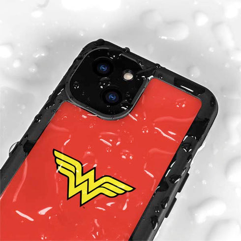DC Comics Wonder Woman Classic Logo iPhone 13 Mini Waterproof Case