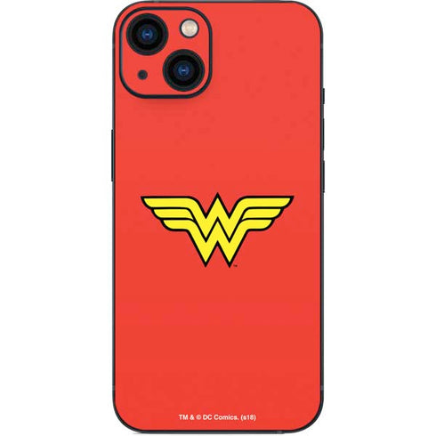 DC Comics Wonder Woman Classic Logo iPhone 15 Plus Skin