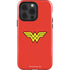 DC Comics Wonder Woman Classic Logo iPhone 14 Pro Impact Case