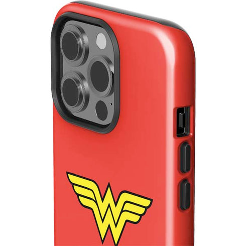 DC Comics Wonder Woman Classic Logo iPhone 15 Pro Impact Case