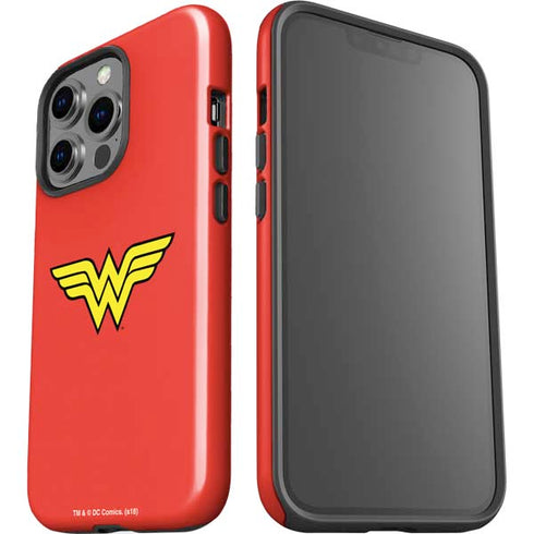 DC Comics Wonder Woman Classic Logo iPhone 15 Pro Impact Case
