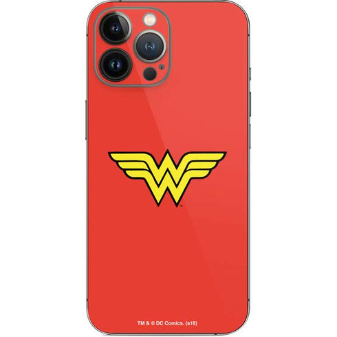 DC Comics Wonder Woman Classic Logo iPhone 14 Pro Max Skin