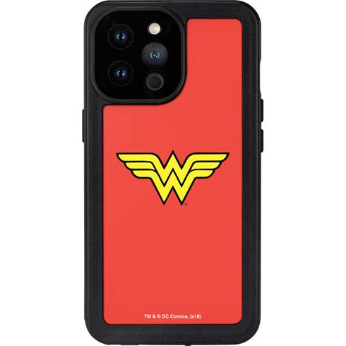 DC Comics Wonder Woman Classic Logo iPhone 14 Pro Max Waterproof Case