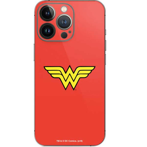 DC Comics Wonder Woman Classic Logo iPhone 14 Pro Skin
