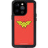 DC Comics Wonder Woman Classic Logo iPhone 14 Pro Waterproof Case
