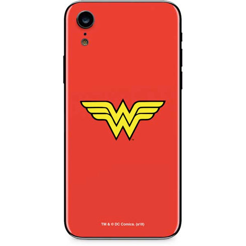 DC Comics Wonder Woman Classic Logo iPhone XR Skin