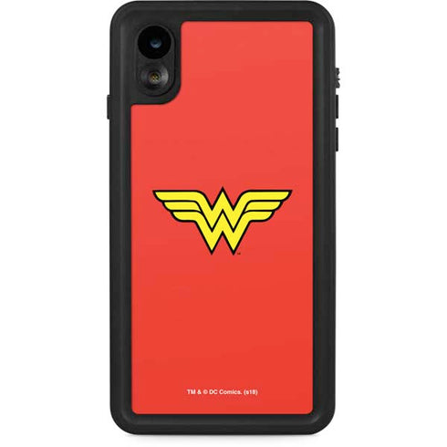 DC Comics Wonder Woman Classic Logo iPhone XR Waterproof Case