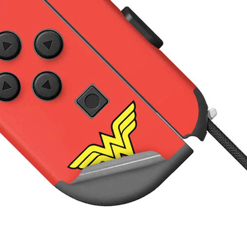 DC Comics Wonder Woman Classic Logo Nintendo Joy-Con (L/R) Controller Skin