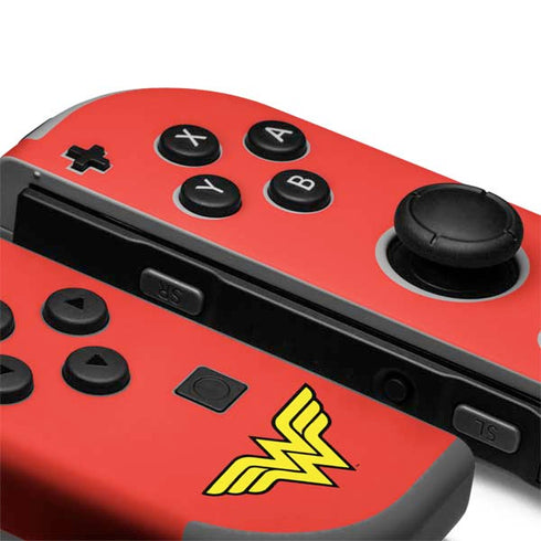 DC Comics Wonder Woman Classic Logo Nintendo Joy-Con (L/R) Controller Skin